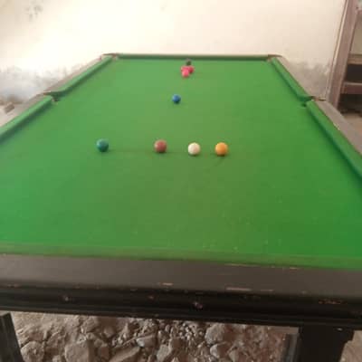 snooker table 5\10 size