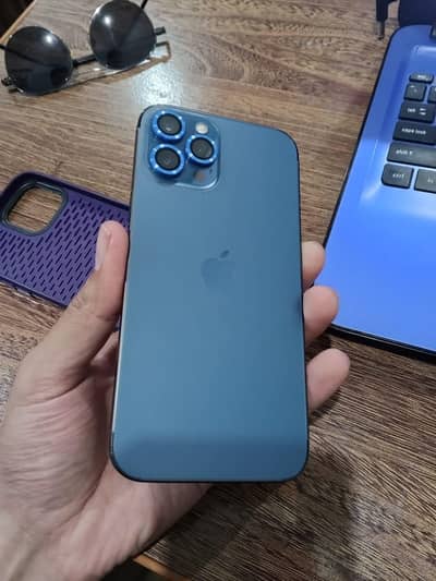 iphone 12  pro max PTA approved 512gb battery health 80 waterpack