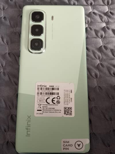Infinix hot 50 pro plus green color