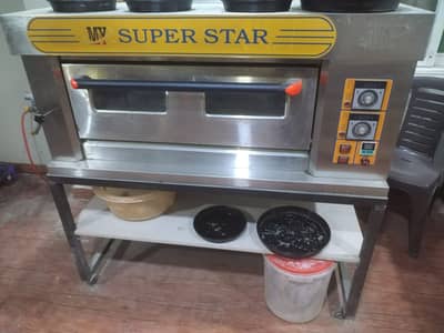 SUPER STAR Commercial Oven (6 Large Pizza)