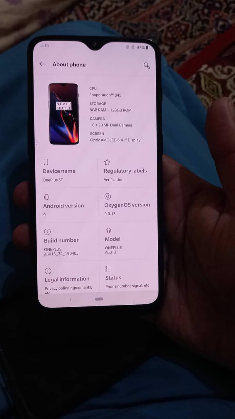 Oneplus 6T 1