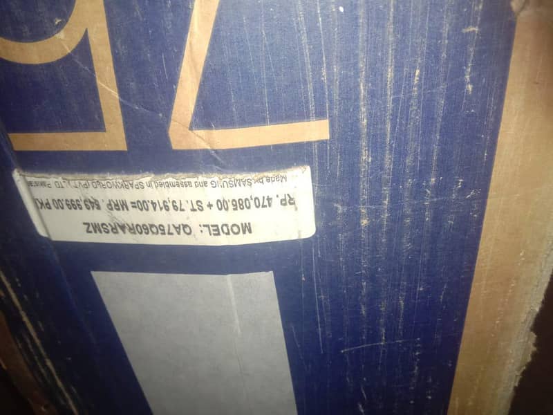 Samsung LED TV 75" android 4