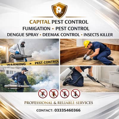 Fumigation Services | Termite Control | Pest Control | Deemak Control