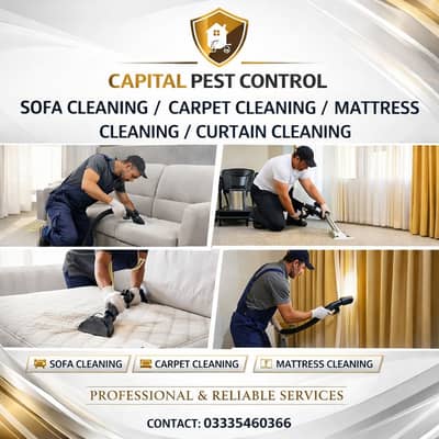 Sofa Cleaning service/Deep cleaning/Carpet cleaning/Mattress Cleaning