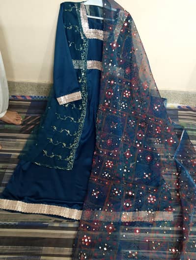 new Eid collection 3 piece stitched maxi