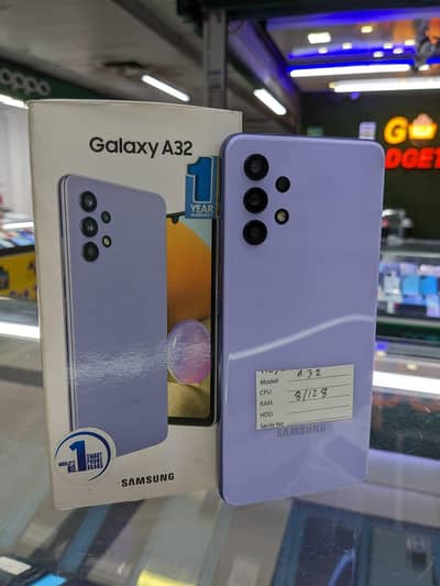 Samsung Galaxy A32 pta approved 128gb WhatsApp number 03208014281