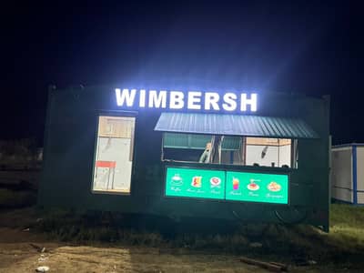 marketing container office container dry prefabricated toilets, cafe