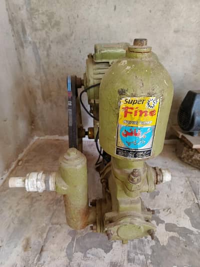 2 hp bottle pump 1 hp jawed motor