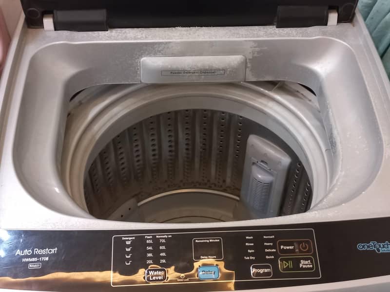 haier automatic washing machine 0