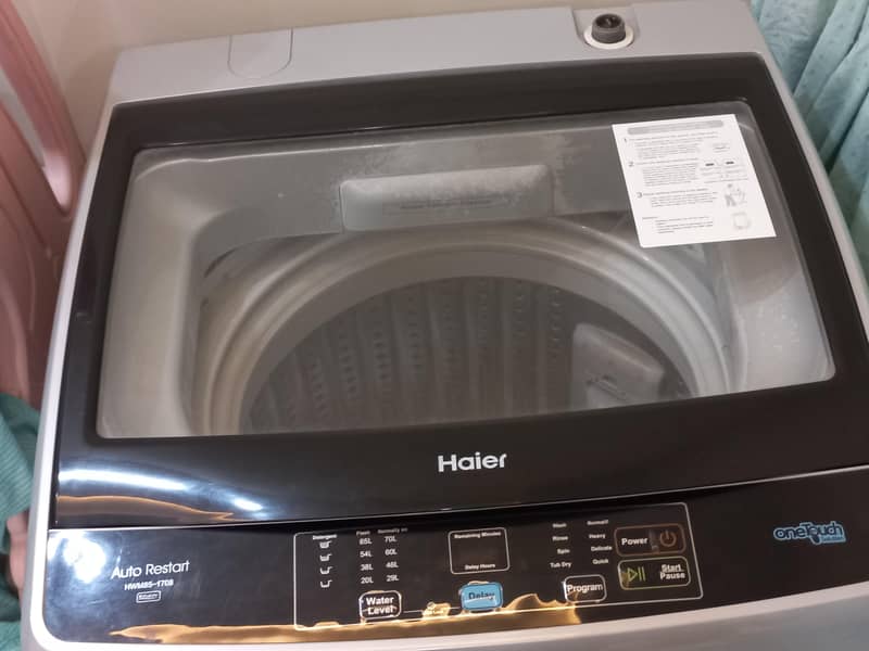 haier automatic washing machine 4