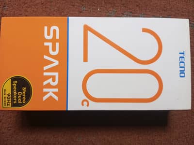 Tecno Spark 20C with box