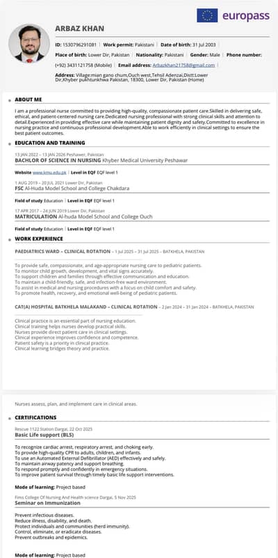 I am a certified nurse,looking for part time job