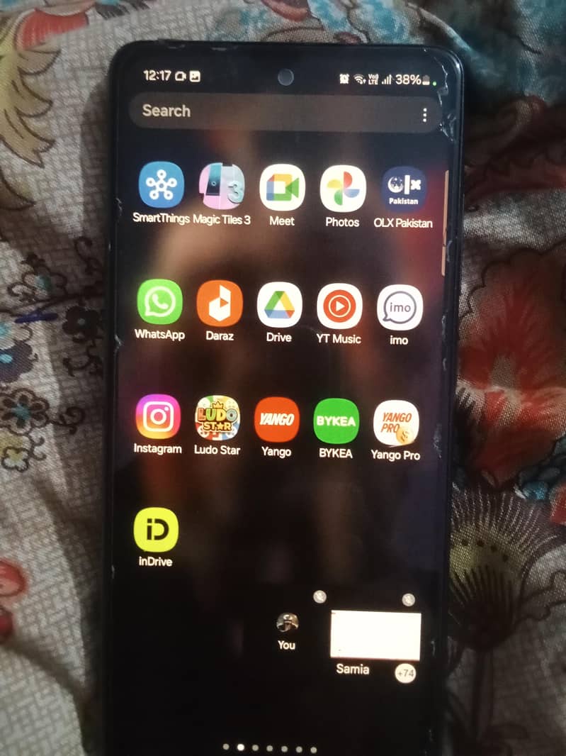 Samsung a52 8+8gb ram 128 gb storage 4