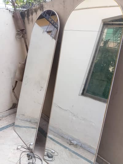 selfie miror with rgb lights pair