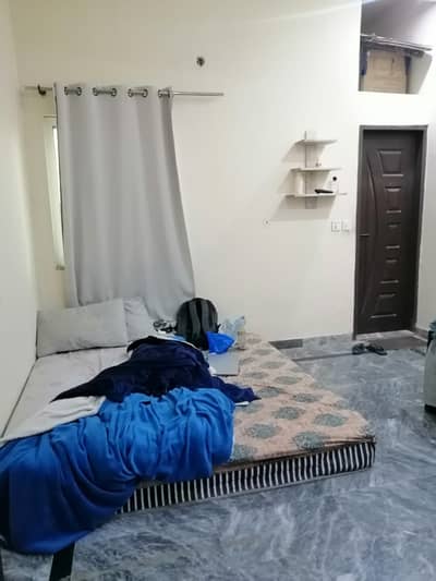 Upper Portion Of Non Furnished One Bedroom With Attach Washroom Kitchen For Two Girls Or Husband Wife In GECHS Phase 2 Model Town Link Road