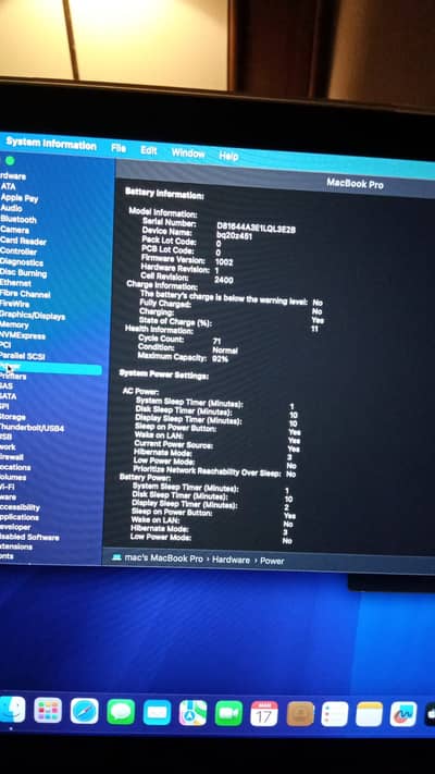 Macbook Pro M1 2020 8/512