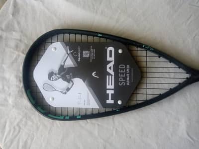 Brand new squash racket
