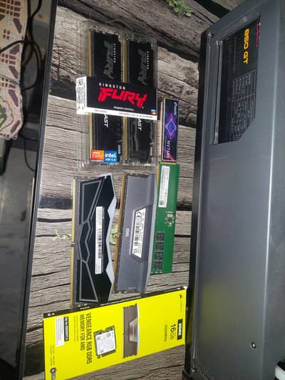 DDR5 16 RGB Gaming RAM and nvme 512gb