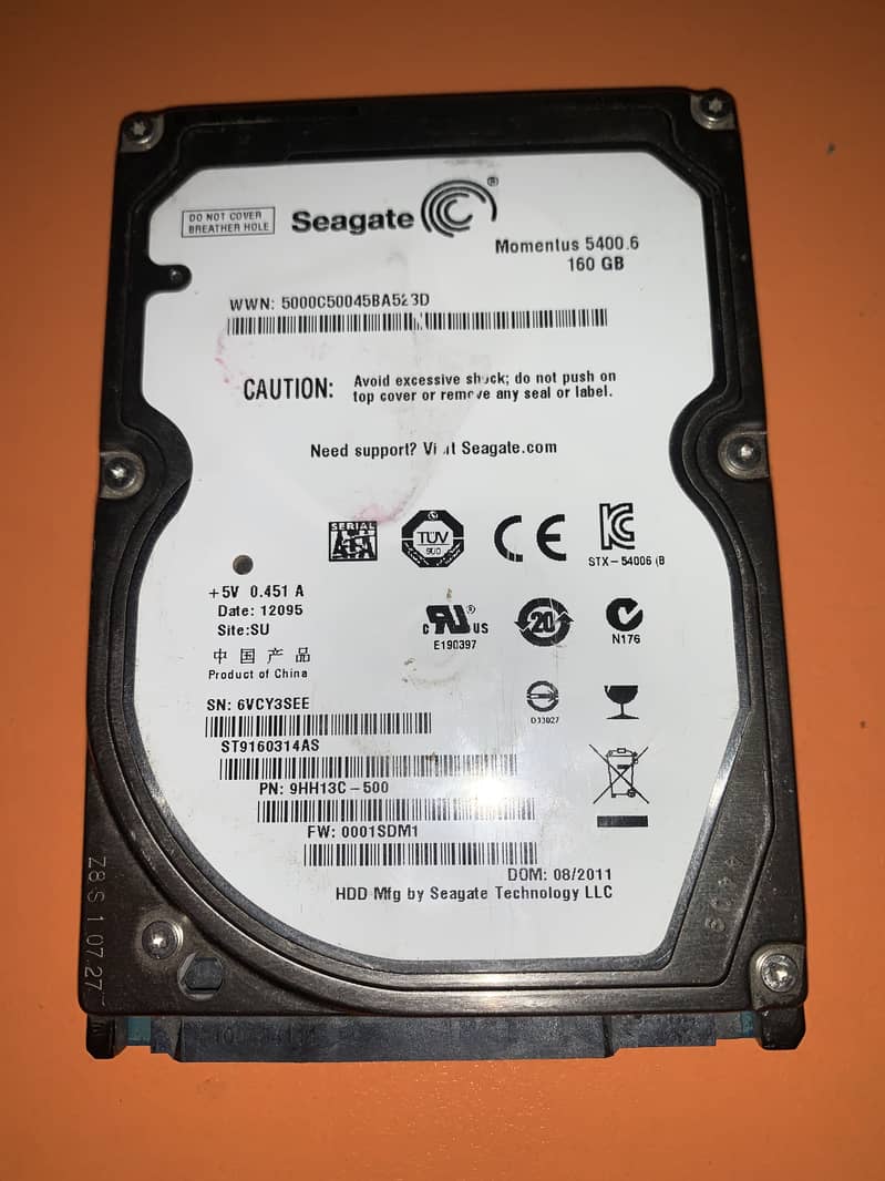 Seagate hard drive. 1