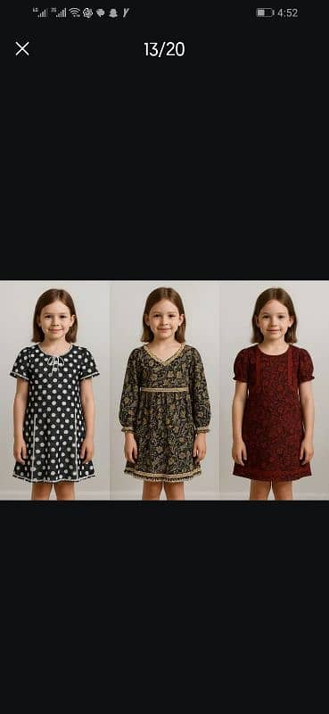 Girl's printed Dress /Girl's dress /Kids printed dresses/Girl's shirts