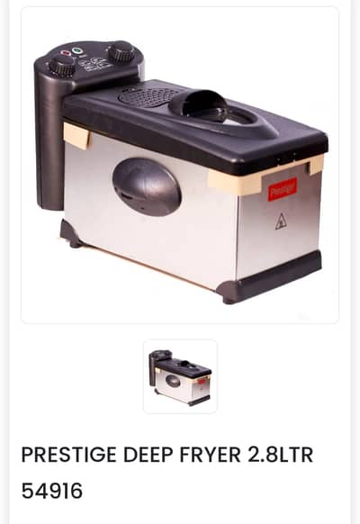 Prestige deep fryer