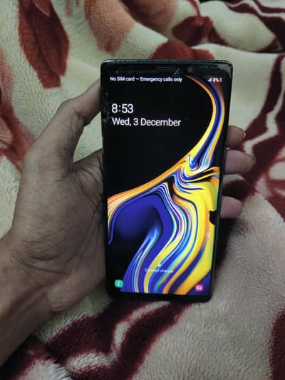 Samsung note 9 urgent sale no exchng