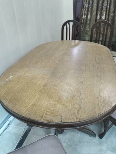 6 PERSON DINING TABLE