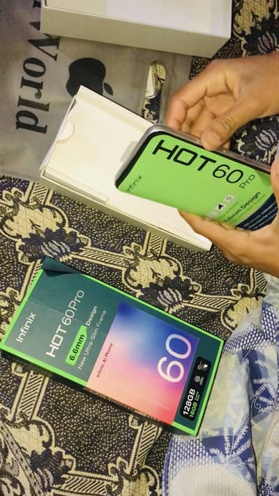 Infnix hot 60 pro box pack phone