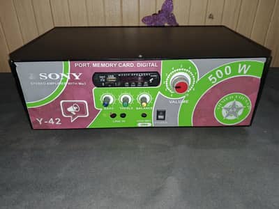 Amplifier 35+35 transfermar 8 transistor pure coper 100%.