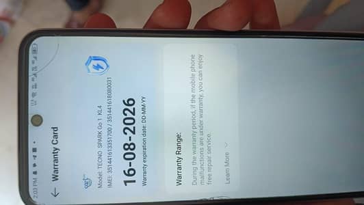 Tecno spark go 1