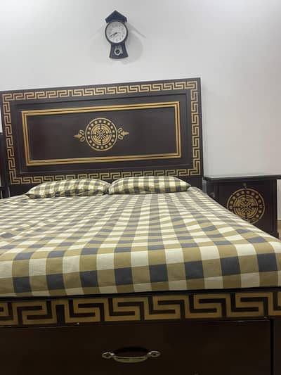 king size bed urgent sale