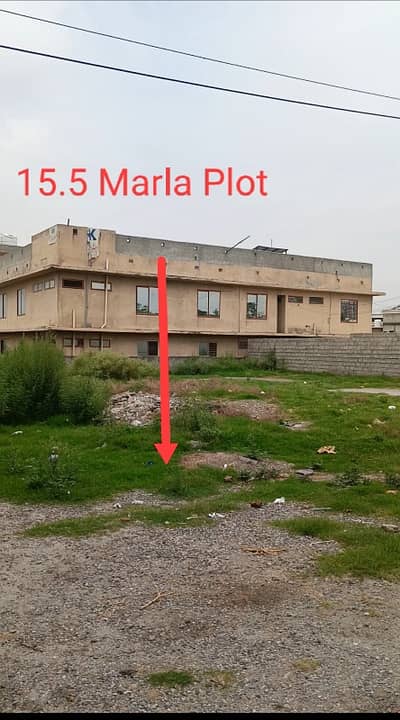 15.5 Marla Semi-Commercial Plot Ideal for Hostel or Commercial Building near Swedish College, GT Road Wah Cantt