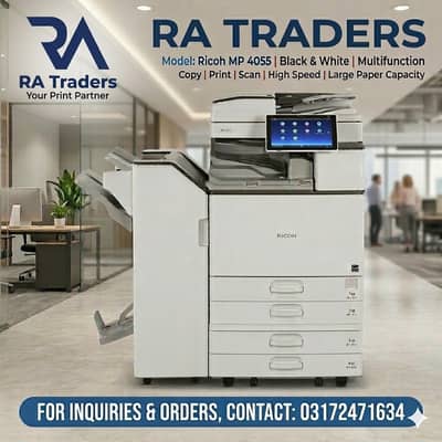 Ricoh MP 5055 / 4055 / 4054 - High Speed Heavy Duty Photocopier