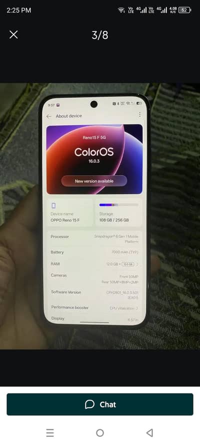 Oppo Reno 15f 12/256