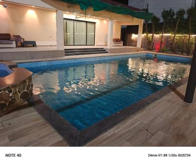 Perfect Family Event & Party Destination 12-Kanal Resort-Style Furnished Farmhouse with Private Pool Available for Daily Rent on Bedian Road Near DHA Phase 6 & 7