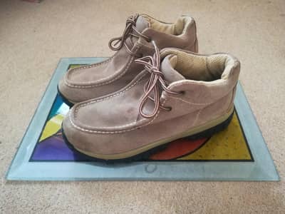 Route 66 Men's Ankle Chukka Boots / Shoes in Suede Leather