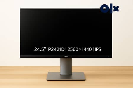 Dell 24.5” QHD IPS Monitor P2421D | Ergonomic | Ideal 2nd Screen