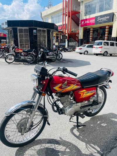 Honda CG 125 2021 Model Islamabad Register