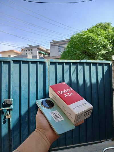 Xiaomi Redmi A3x complete box accessories ladies hand used