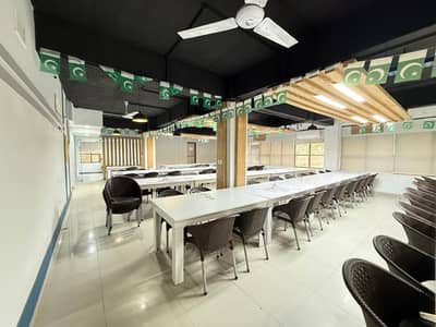 G-10 Ready to Move 5,000 Sqft Fully Furnished Office Space Parking ,Tiles, AC, Ceiling Etc For Rent