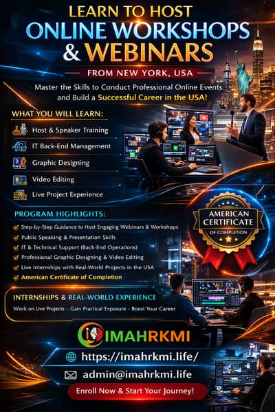 Online Internship & Training Program – Work Remotely with a U. S. Comp