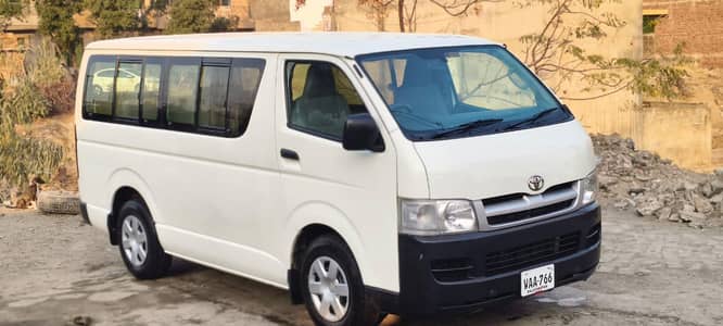 Driving job for Toyota hiace . . .