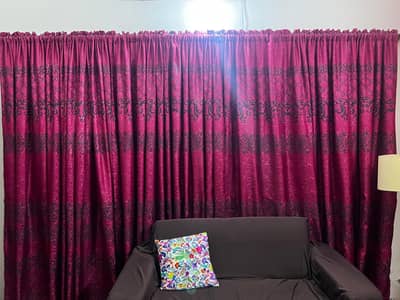 Curtains Set for Drawing Room