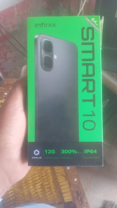 infinix smart 10 for sale all ok 10 mah waranty bilkul fresh mobild h