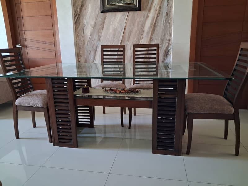Dining Table with 06x Chairs 3
