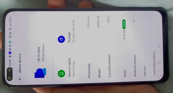 OPPO F17pro urgent sale