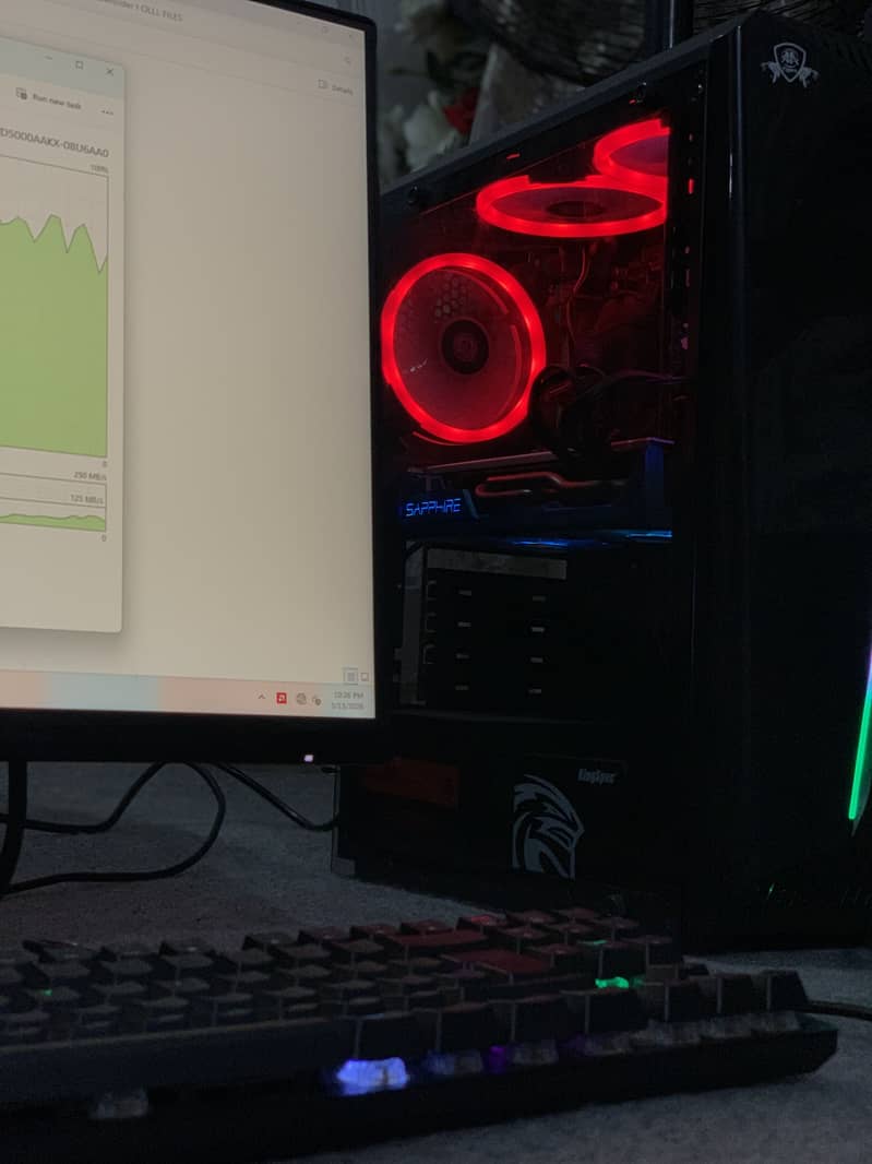 Gaming computer full setup 1
