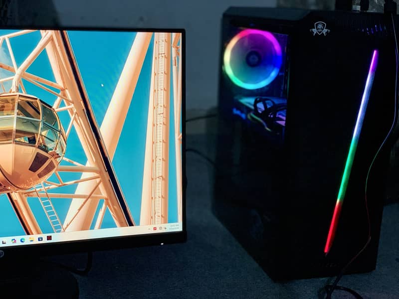 Gaming computer full setup 3