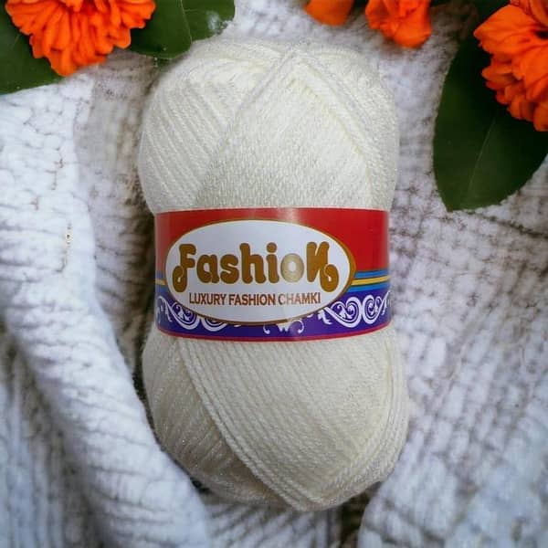 Fashion Luxury Sparkle Chamki 4-ply Acrylic Wool Yarn by Wool Vista