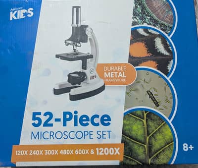 MICROSCOPE SET 52-Piece 1200x